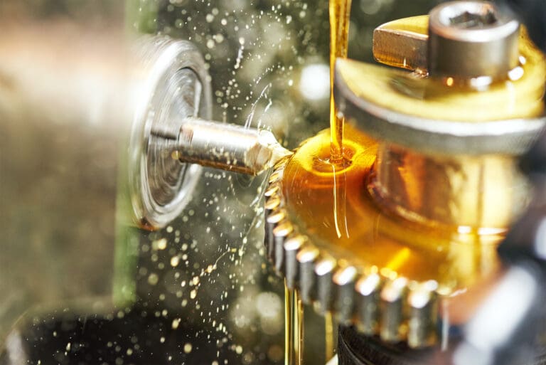 Machining Parts With Oil